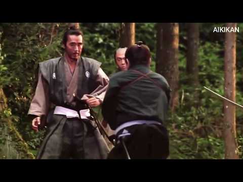 Samurai fight, multiple attackers. Kenjutsu. \
