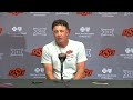 Mike Gundy OSU Media Day News Conference 8/3/2024