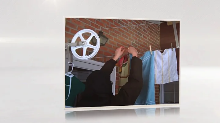 New & Improved! Amish Clothesline Pulley System fr...