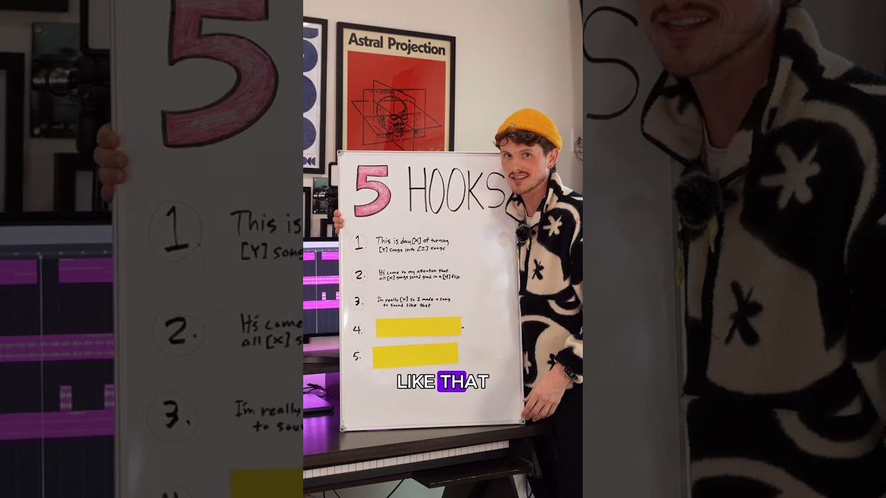 STEAL These 5 Viral Hooks for Music Artists In August