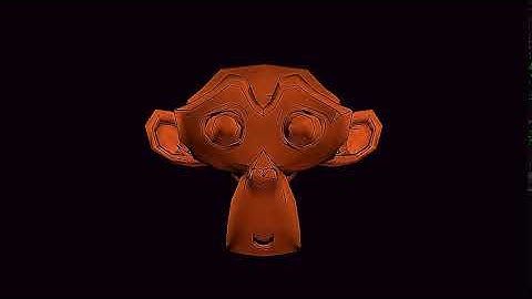 Blender Suzanne - Techno Beat Animation Shape Key Bake Sound to F Curve