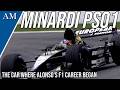 FERNANDO ALONSO'S FIRST F1 CAR! The Story of the Minardi PS01