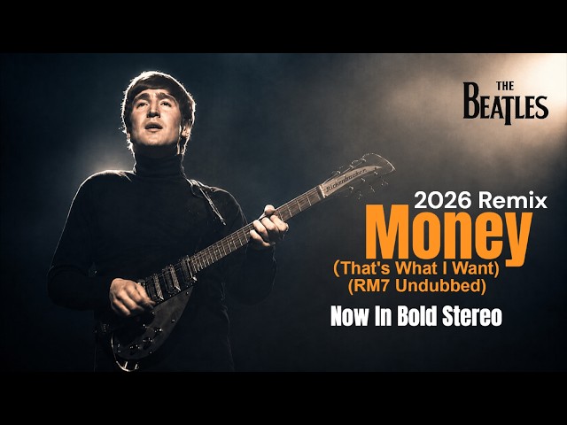 The Beatles MONEY - Pure Beatles Before The Piano, Now In Powerful Stereo, 2026 Mono To Stereo Remix