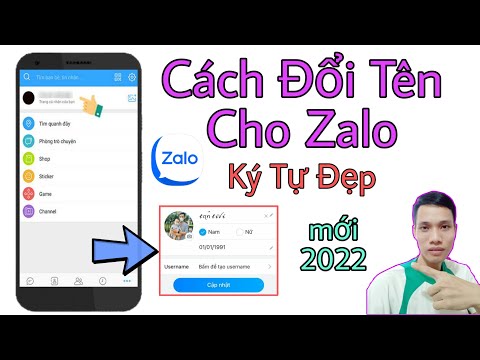 Cách Đổi Tên Zalo Cho Điện Thoại | Đổi Tên Trên Zalo Theo Font Chữ Đẹp – Tân tivi