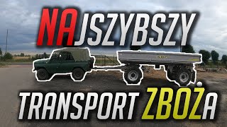 UAZ 469B  I Prezentacja  I Najszybszy ciągnik I Najszybszy transport zboża I