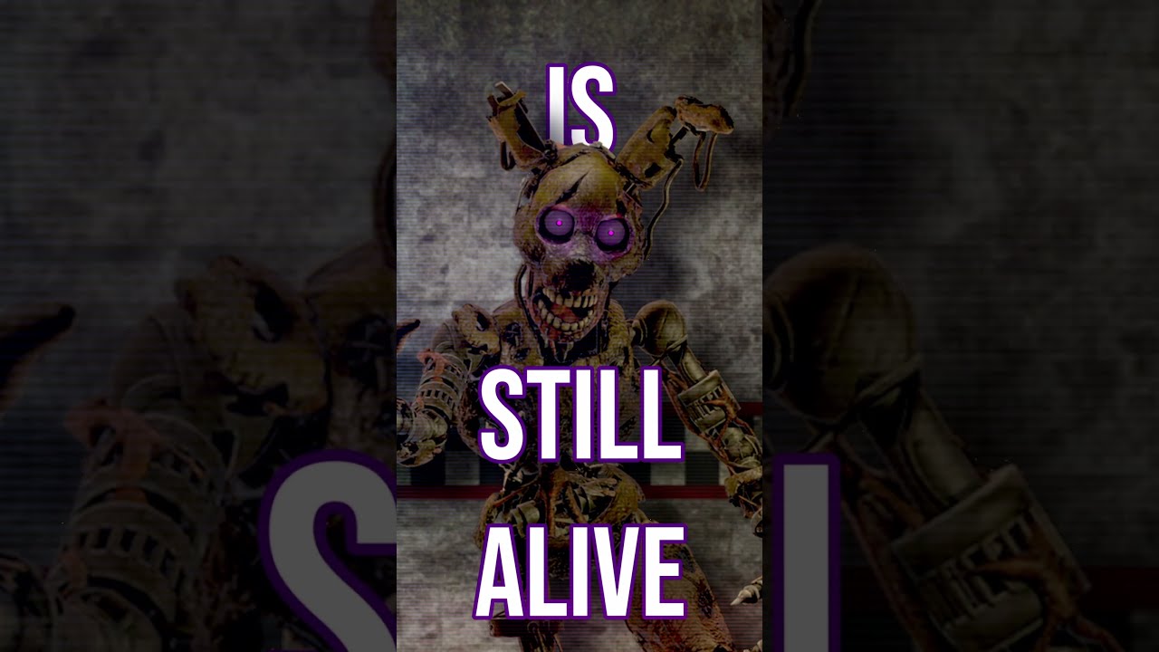 William Afton Is Still ALIVE Fnaf Fnaftheory