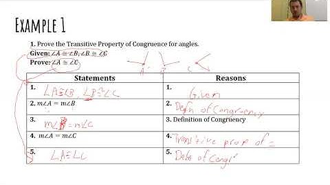 Geometry Skill 2.4: Angle Proofs