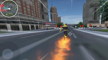 Spider-man game,(Spider rope hiro, Gangstar New York) game play.