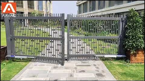 AAVAQ Linear Swing Gate Opener Showcase