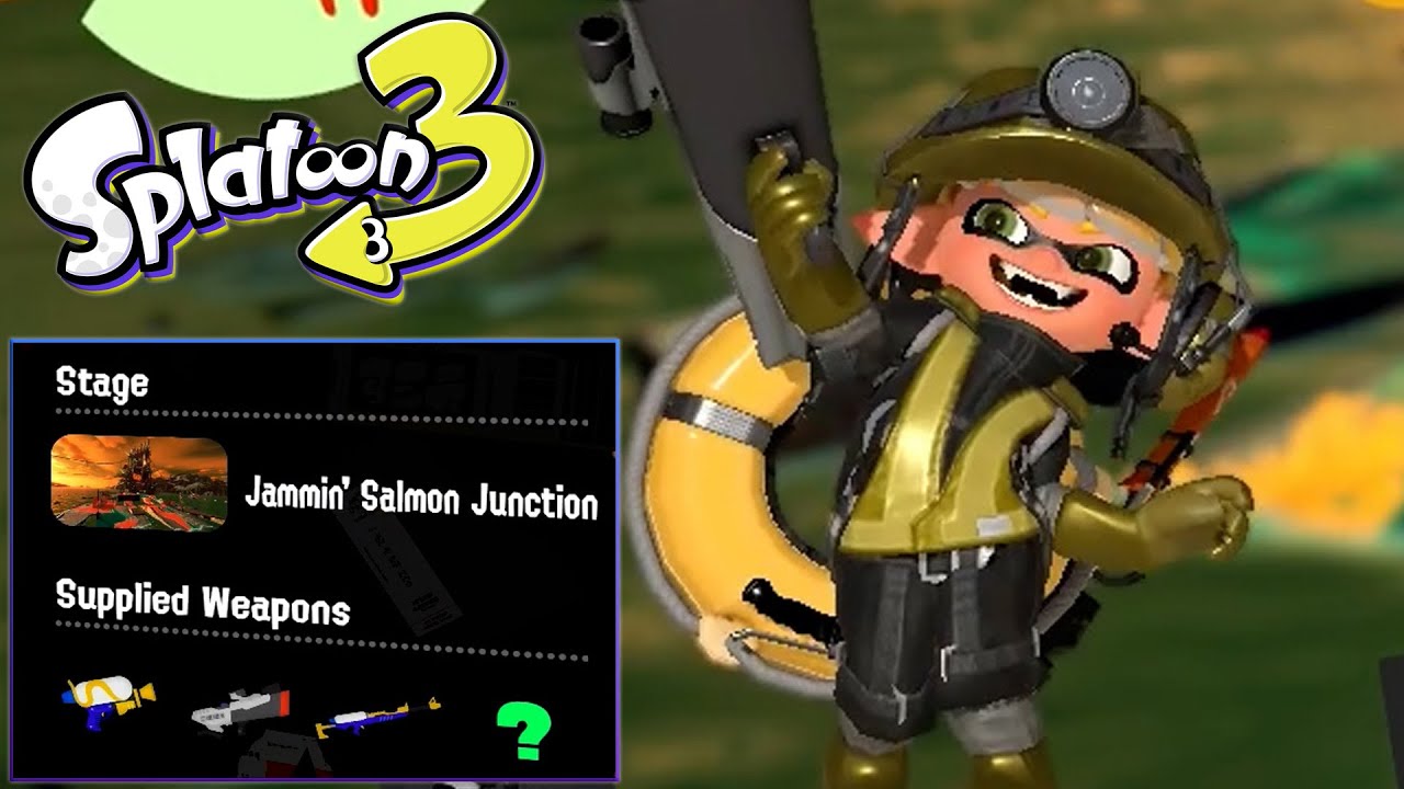 Salmon Run Gameplay: One Random Weapon | Splatoon 3