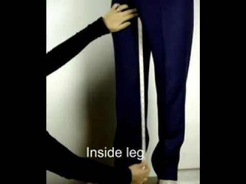 How to measure inside leg length for men's wear