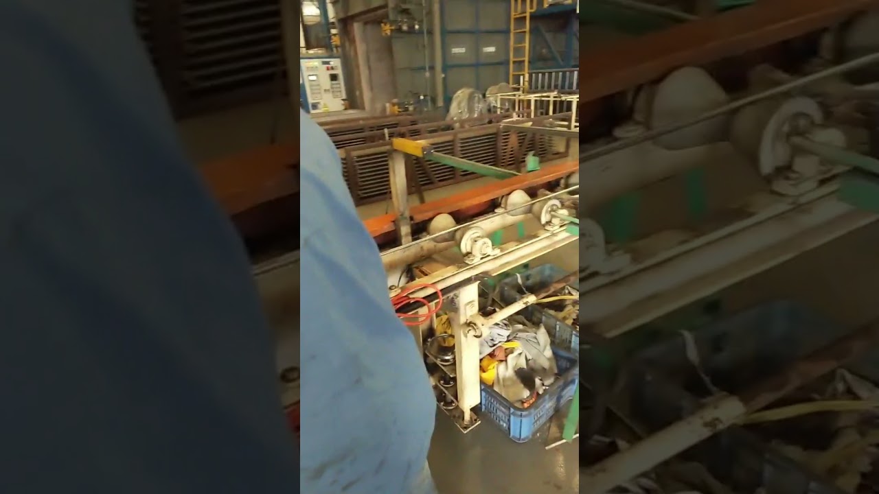 Semi automatic aluminum bar straightening machine 