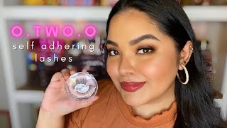 O.TWO.O Self Adhering Lashes Review - No Glue Needed! | Jay Gurbuxani