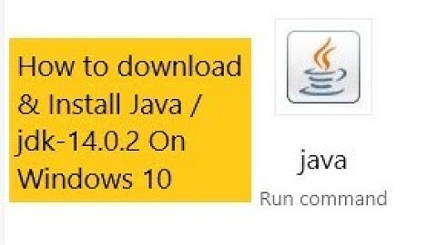 How to Download & Install Java SE Development Kit 14/jdk-14.0.2 | On Windows 10 |