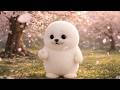 🌸Cherry Blossoms Are Blooming🌸 Arale the Seal Finds Spring on a Walk | Quiet Time 🦭
