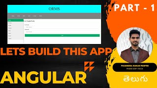 Angular Tutorial | Angular installation | New Project Creation in Telugu By Phanindra Kumar Pedipini