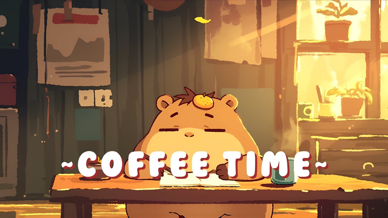 24/7 Capybara Lofi Beats - Peaceful Beats for Studying & Relaxing ~ Gentle Feelings ~ 🦫 🍵 ✨