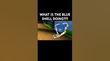blue shell going backwards #mario #mariokart #mk8dx #nintendo