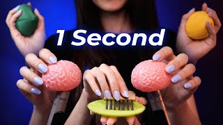 ASMR for People with Short Attention Span｜60 Triggers in 60 Seconds (No Talking)