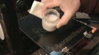 Full How to make ABS stick to 3D printer bed while printing. Update