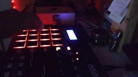 making a beat with the Akai Mpd226 in FL studio