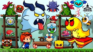Ball V - Red Boss Challenge VS Super Meno - Jungle Platform | Part 8 | Boss Fight WFG screenshot 2