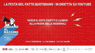 Verso il voto: partiti e leader alla prova delle regionali. Con d’Esposito, de Carolis e Salvini