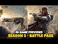 Season 5 battle pass all characters  guns ingame previews cod mobile  codm s5 leaks