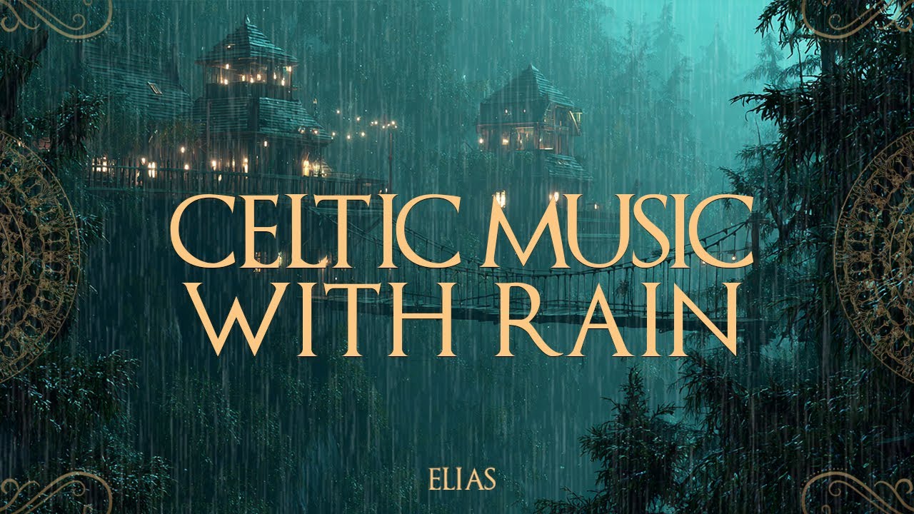 Celtic Medieval Rain Ambience | Fantasy Folk Music for Deep Sleep ...