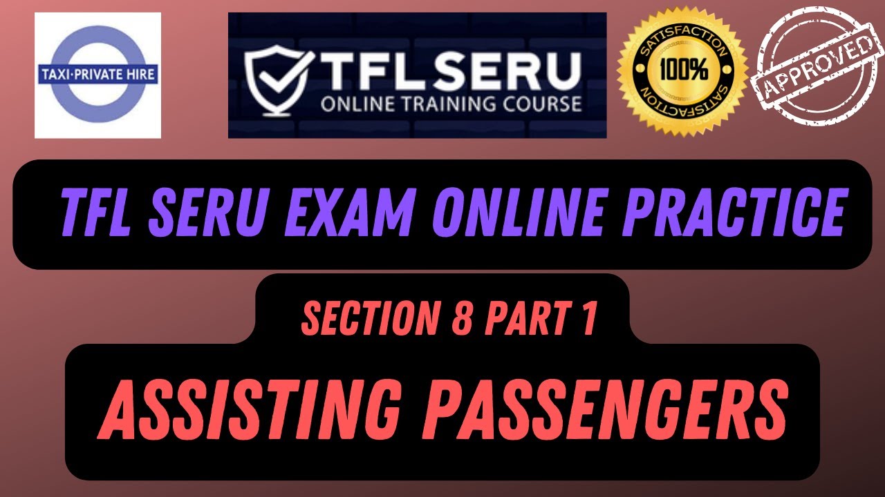 TFL SERU Test: Section 8 Part 1 - Free TfL SERU Practice Questions | tfl seru exam