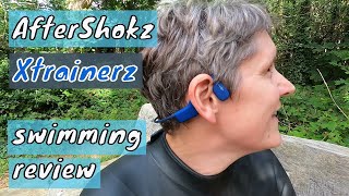 swim review: AFTERSHOKZ XTRAINERZ bone conduction headphones screenshot 3