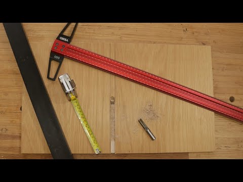 How to make a well balanced gutter for joint undercut