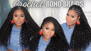 Crochet Boho Braids | 100% Human Hair | 2 Hour Install | Ywigs