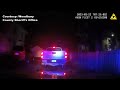Dashcam this footage shows the end of a pursuit at sioux citys latham park