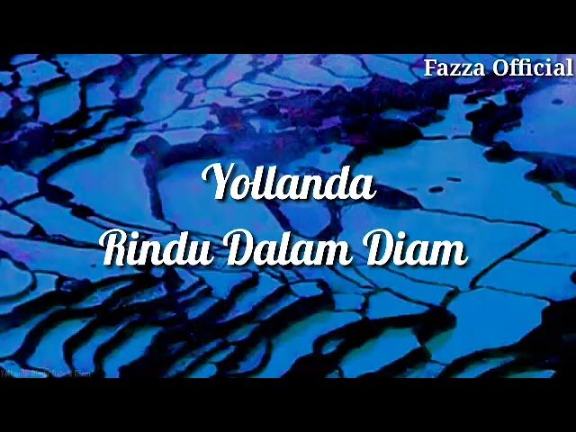 Rindu Dalam Diam - Yollanda ( Lirik ) class=