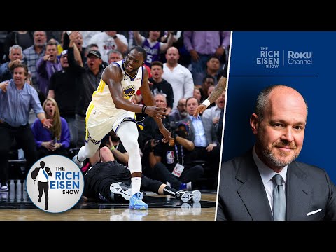 “WHY??” – Rich Eisen Reacts to Draymond Green Stomping on Domantas Sabonis in Warriors' GM2 Loss