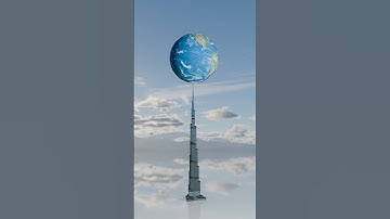planet bouncing  tower | Solar System Planet Size Comparison 3D #animation #3danimation #solarsyste