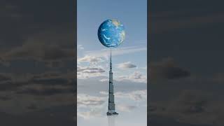 planet bouncing  tower | Solar System Planet Size Comparison 3D #animation #3danimation #solarsyste