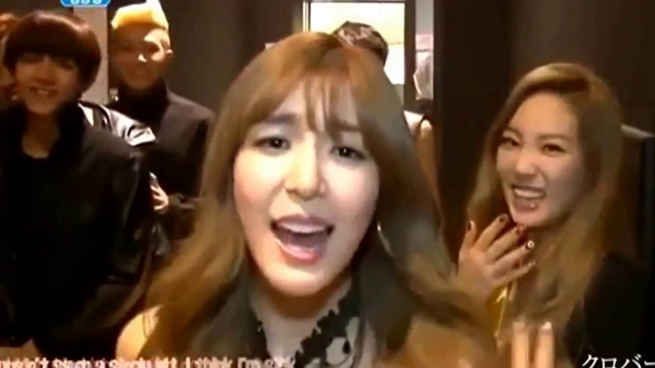 Bts V and Tiffany Snsd moments Vfany