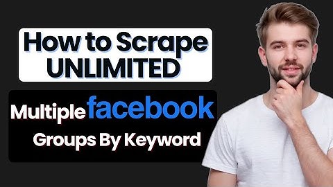 How To Scan Multiple Facebook Groups By Keyword | Facebook Group Scanning Tool