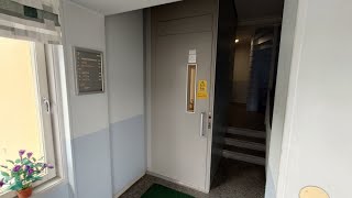 1990 Kone M Mb Midroc Hydraulic Elevator Reffelmansvägen 1A, Hudiksvall, Sweden