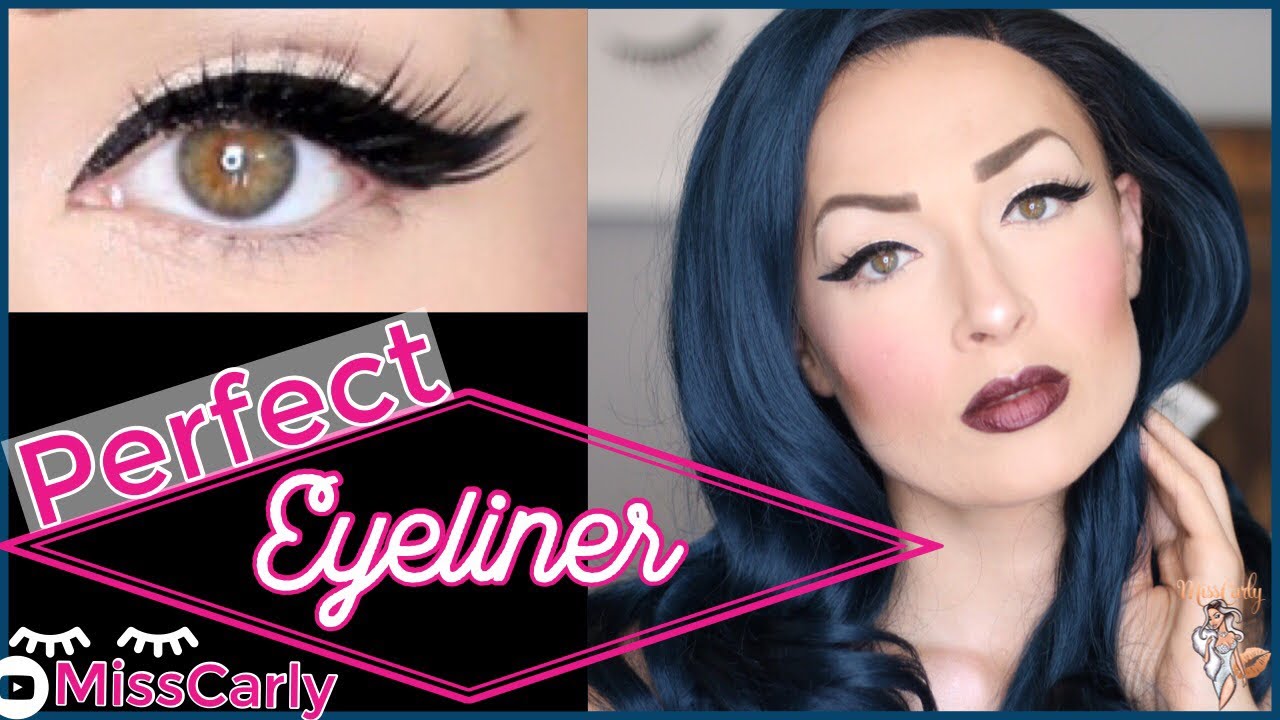 How To Do a Perfect Winged Eyeliner! Drugstore Makeup Easy YouTube