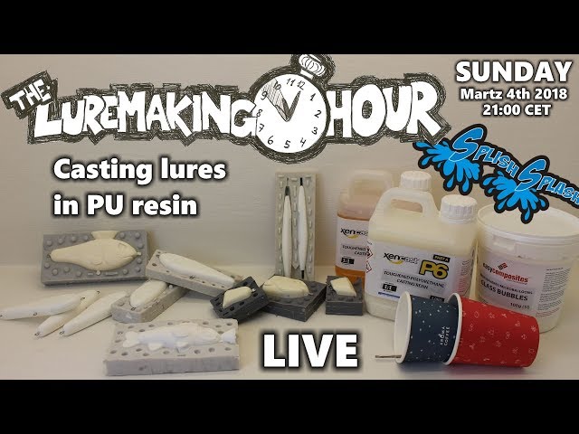 The Luremaking Hour - Casting lures in resin 