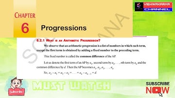 PROGRESSION || 10TH CLASS TELANGANA || easy scoring chapter || Arithmetic progressions ||what is A.P