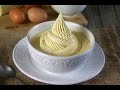 Crema de mantequilla francesa, para pasteles