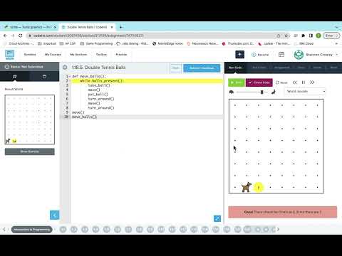 Double Balls in Python