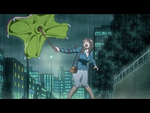 Monster umbrella eats people (HMB E17)