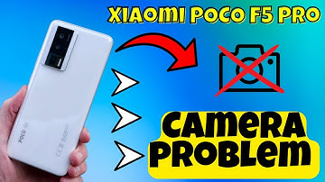 Camera problem Xiaomi POCO F5 Pro || How to solve camera issues || Camera not working solutions