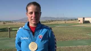 Interview (ENG) with Zuzana Stefecekova - Granada 2013 ISSF World Cup in All Events