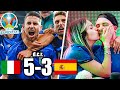 ITALIA vs SPAGNA 5-3 - EURO 2020 REAZIONE ai RIGORI e ai MEME del WEB (GODO)